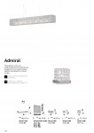 Подвесной светильник Ideal lux ADMIRAL SP7 (80369)