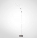 Торшер светодиодный Eurosvet 80402/1 сатин-никель