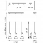 Подвесной светильник Lightstar 804137 Conicita