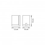 Светильник бра Lightstar 805610 Qubica