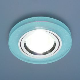 Светильник Elektrostandard 8060 BL-SL голубой блеск/хром