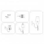 Светильник бра Lightstar 806610 Escica