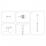 Плафон к светильникам LS 807xxx серии Punto 50*50мм (25мм посадка)