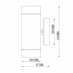 Светильник влагозащищенный Mw light 807020501 Меркурий