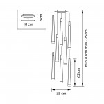 Подвесной светильник Lightstar 807087 Punto