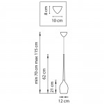 Подвесной светильник Lightstar 807113 Meta duovo