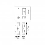 Светильник бра Lightstar 807626 Punto