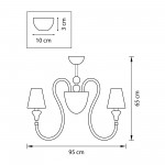 Люстра потолочная Lightstar 809087 Otto