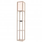 Торшер деревянный с полочками Lumion 8091/1F PRACTIC бук