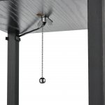 Торшер деревянный с полочками Lumion 8093/1F PRACTIC черный