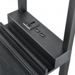 Торшер деревянный с полочками Lumion 8093/1F PRACTIC черный