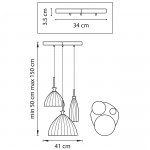 Подвесной светильник Lightstar 810130 Agola
