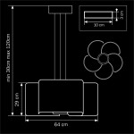 Люстра подвесная Lightstar 811150 Pittore