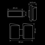 Светильник бра Lightstar 811624 Pittore