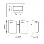 Светильник бра Lightstar 811627 Pittore