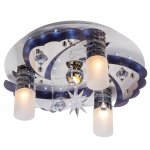 Светильник ЭкономСвет 8121/6+3WT+CR RC WTLED