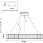 Люстра подвесная Lightstar 812236 Nibbler