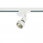 8126 white GU10 светильник для однофазной шины Italline