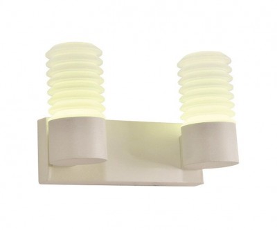 Светильник АЛИНДА белый w28,5*13 h17 Led 2*3W (4000K) (лампы в комплекте) Kink light 8128