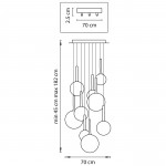 Подвесной светильник Lightstar 813092 Globo