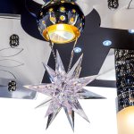 Люстра космос Экономсвет 8152/4+1BK CR RC WTLED