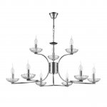 Люстра подвесная на цепи Odeon light 8155/9 LOLINA