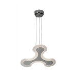 Подвесной светильник ЗОДИАК хром w55*12 h120 Led 24,6W (4000K) Kink light 8159