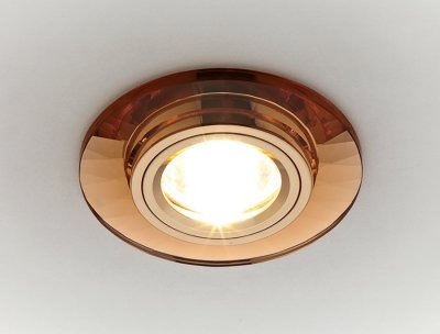

Точечный светильник Ambrella зеркальный Классика 8160 BR