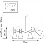 Люстра потолочная Dumo Lightstar 816066