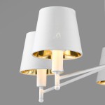 Люстра белая с абажурами Colosseo 81643/5C
