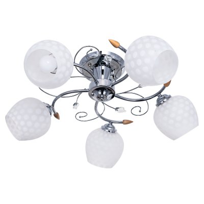 Потолочный светильник Экономсвет 817EM/5CR WT