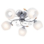 Потолочный светильник Экономсвет 817EM/5CR WT