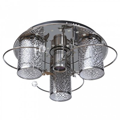 Потолочный светильник Экономсвет 8185/3+1CR RC WTLED