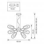 Люстра подвесная Lightstar 820110 Ciambo