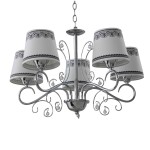 Люстра с абажурами Colosseo 82176/5