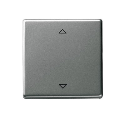 Gira E22 Сталь Накладка сенсорного выключателя жалюзийного, с функцией памяти (G82220)