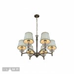Подвесная люстра iLamp Olivia 82336/6 Хром