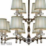 Подвесная люстра iLamp Olivia 82336/8+4 Хром