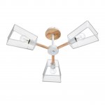 8246/3C COUNTY LN25 белый, металл/дерево Люстра потолочная Е27 3*60W 220V IRMA