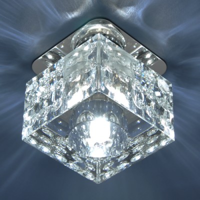 Светильник Elektrostandard 8247 CH-WH хром/прозрачный