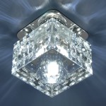 Светильник Elektrostandard 8247 CH-WH хром/прозрачный