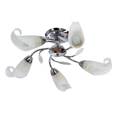 Светильник ЭкономСвет 82597D/5CR WT