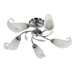 Светильник ЭкономСвет 82597D/5CR WT