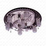 Потолочный светильник Экономсвет 8262/7+2BK+CR RC WT LED