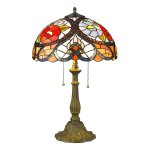 Настольная лампа стиля тиффани Velante 827-804-02