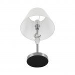 8274/1T CLASSI никель/белый/серый, металл/керамика/ткань Настольная лампа Е14 1*40W 220V VERMONT