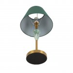 8275/1T CLASSI латунь/зеленый, металл/керамика/ткань Настольная лампа Е14 1*40W 220V VERMONT