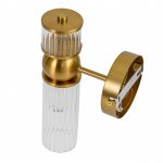 8276/1W MODERNI латунь/прозрачный, металл/стекло Бра Е14 1*40W 220V DENVER