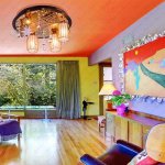 Потолочный светильник Экономсвет 8281/3+1BK+GD RC RBPLED