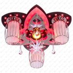 Потолочный светильник Экономсвет 8282/3+1BK+CR RC MIXLED